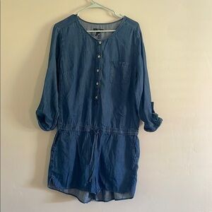 Gap denim jumper size large